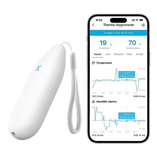 X-SENSE Termometro igrometro interno 1 sensore (d7D)