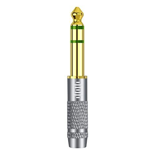 GEEKRIA Apollo 6.35mm Male to 3.5mm Female Stereo Audio Jack Adapter, (g9o)