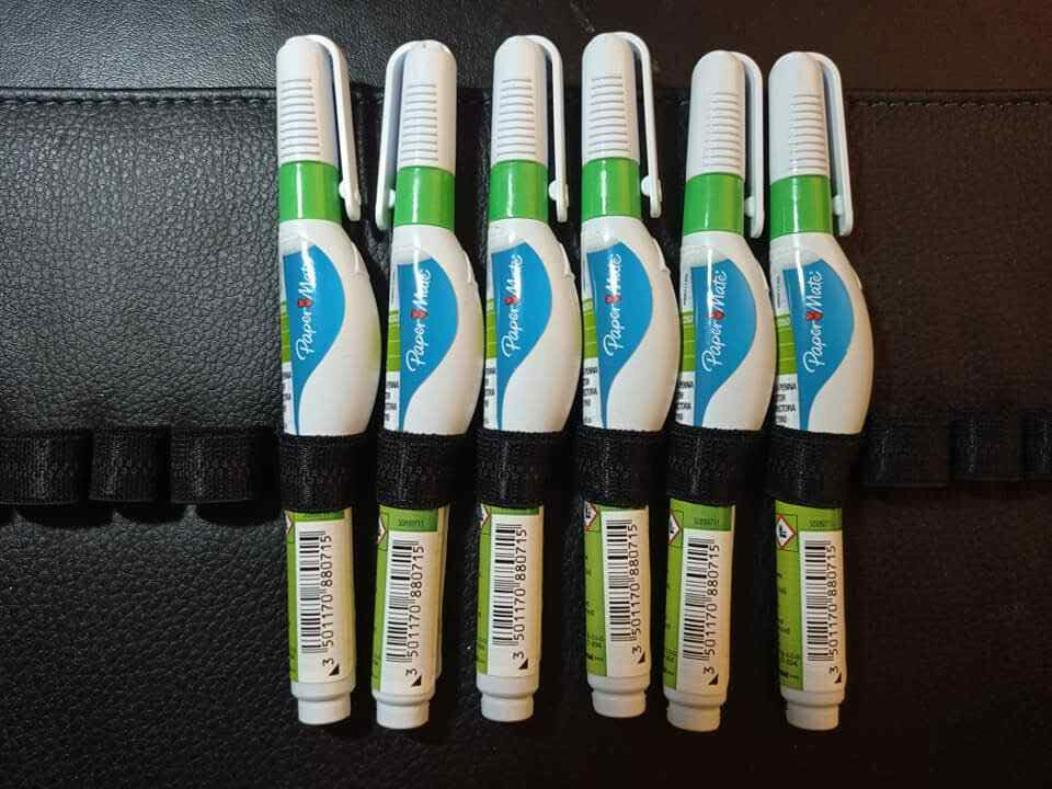 8 PZ Correttore a Penna PAPER MATE  7ml COME FOTO