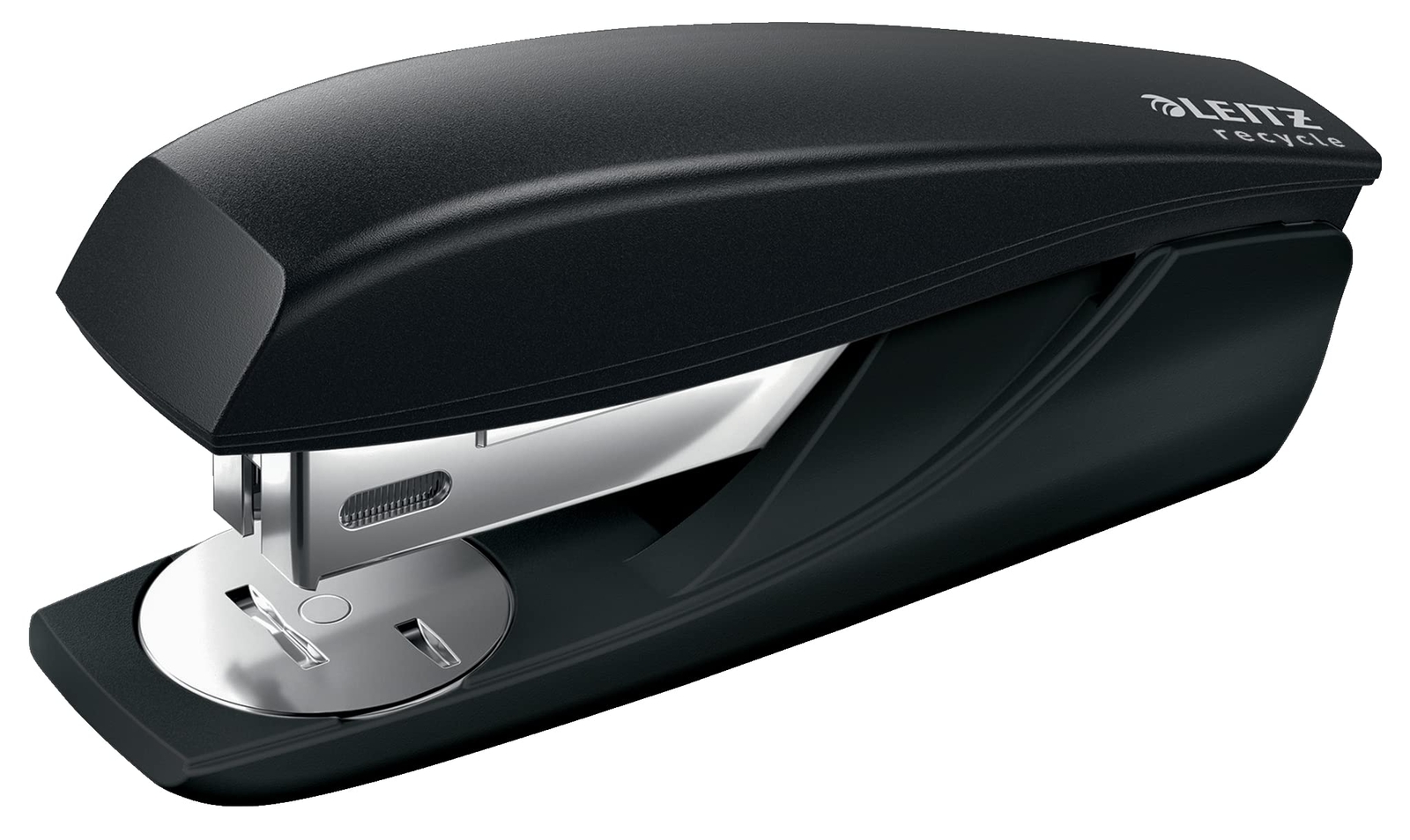Leitz NeXXt Recycle Small Stapler, 25 Sheets, Compact & Pocket Sized, Includes 2