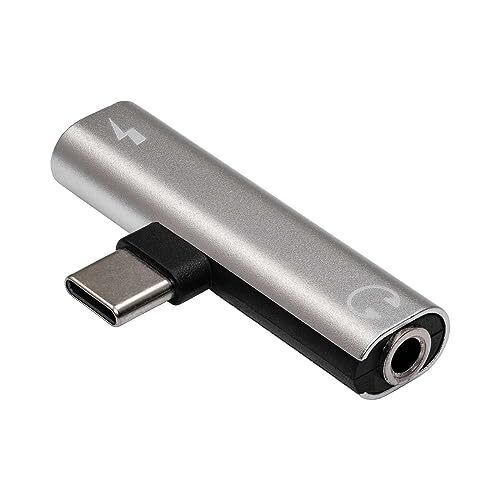 AKYGA Adattatore auricolare AK-AD-71 USB Type C to USB Type C/Jack 3.5 mm (C1L)
