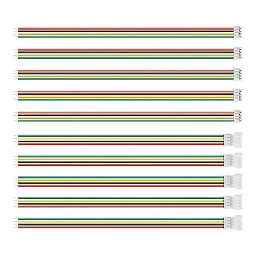 20 paia di cavo connettore JST a 4 pin Micro JST passo 1,25 mm maschio (q1Z)