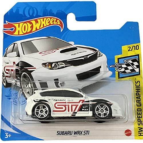 Hot Wheels Subaru WRX STI HW Speed Graphics 2/10 (068/250) 2021 Short (J4B)