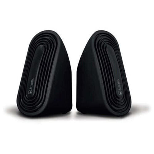 CASSE ATLANTIS Soundpower 280 2.0 4W RMS, Nero P003-YDS-216