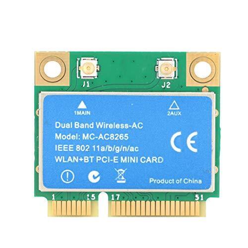 MINI PCI-E Card, 1200M 2.4GHz / 5GHz Dual Band Wireless Network Card, per (Z9n)