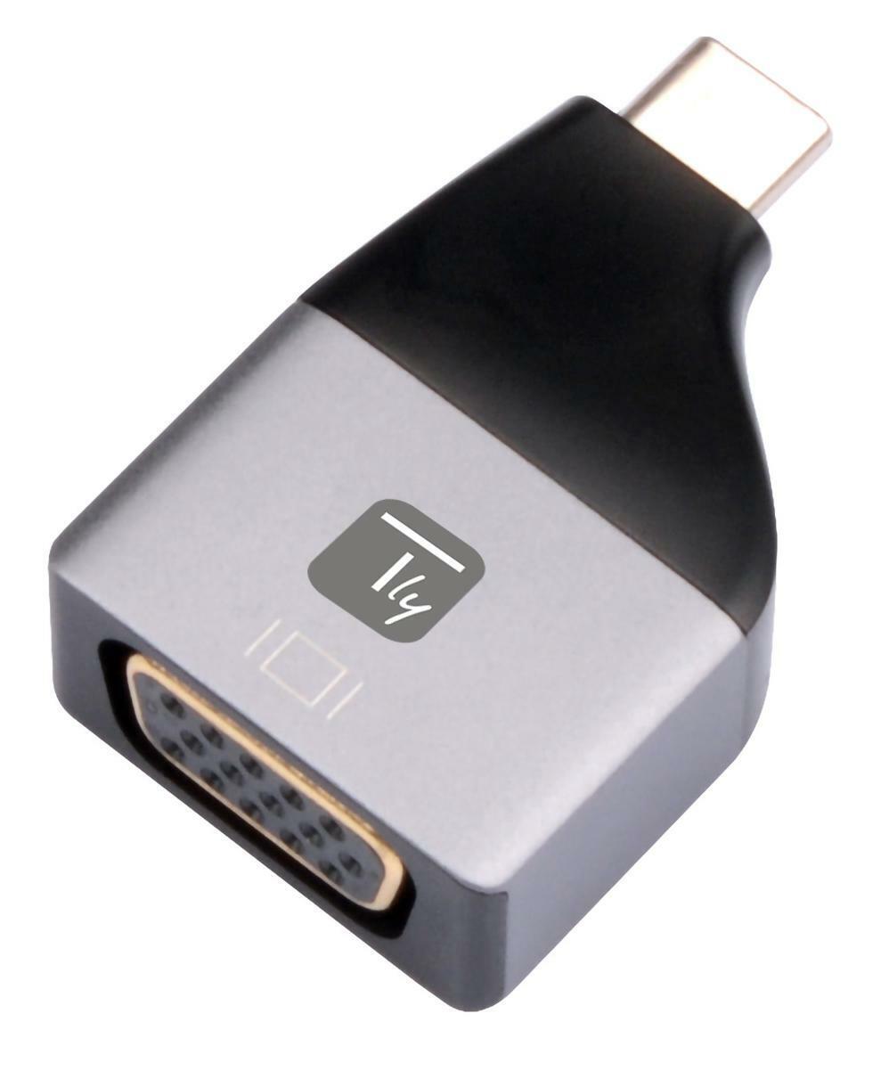 Techly Adattatore da USB-C&trade; a VGA