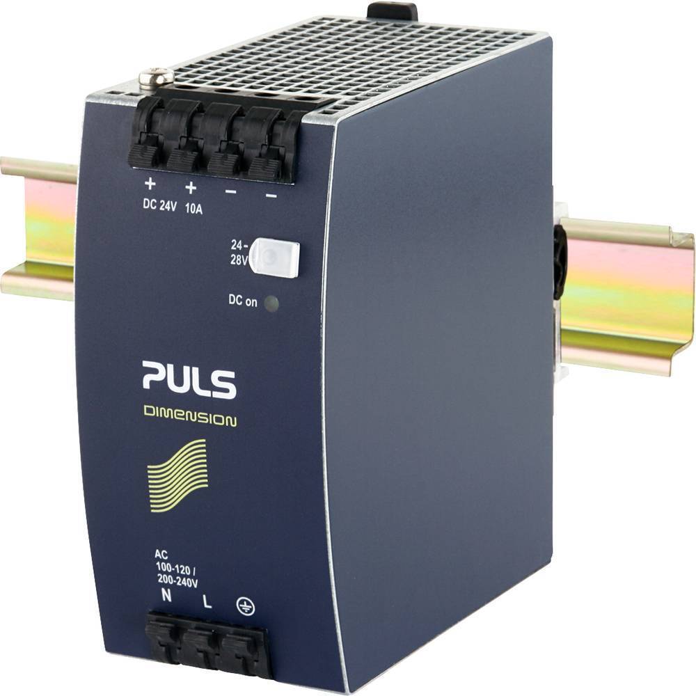PULS Puls Alimentatore per guida DIN 24 V 10 A 240 W Num. uscite:1 x Contenuto