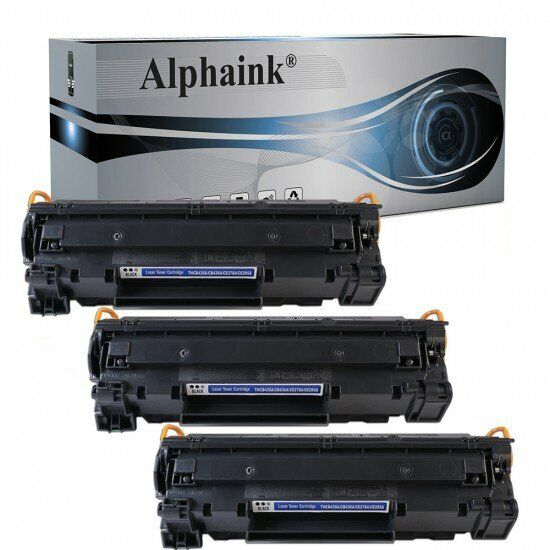 3 TONER COMPATIBILI CB435A PER HP LASERJET P1005 P1006 P1007 P1008 P1009