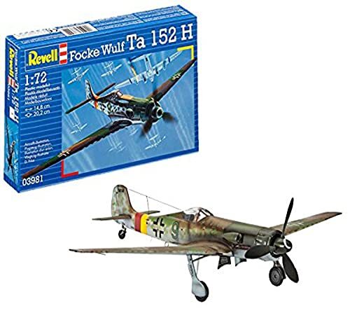 Revell- Focke Wulf Ta152H Kit Aeromodello, Multicolore, 03981 (Q6c)