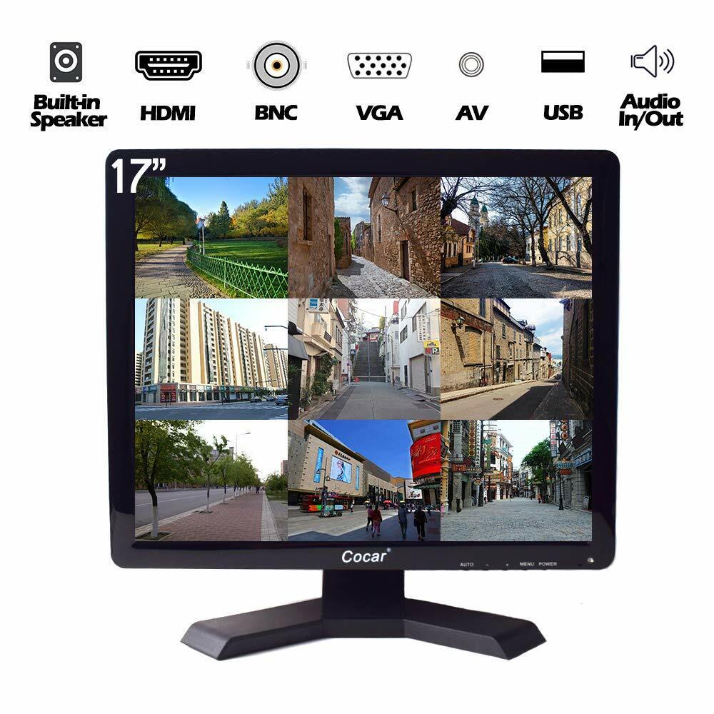 17" CCTV Sicurezza Monitor, 4:3 1280x1024 LCD HD Schermo(LED (s9n)