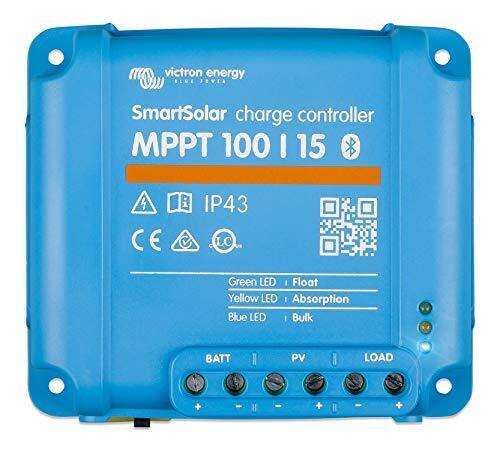 Victron Energy SmartSolar - Regolatore di Carica MPPT 100/15, 12 V, 24 V, (P4r)