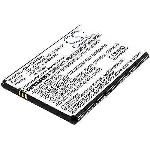 TECHTEK batterie compatibile con [TP-Link] M7650 sostituisce TBL-53A3000, (u0H)