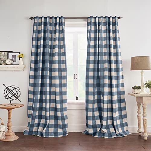 Elrene Home Fashions Farmhouse Living Grainger - Tenda oscurante per (Z7b)