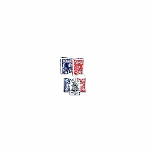 Mazzo TALLY-HO Fan (US Playing Card Company) - Dorso Rosso (w4d)