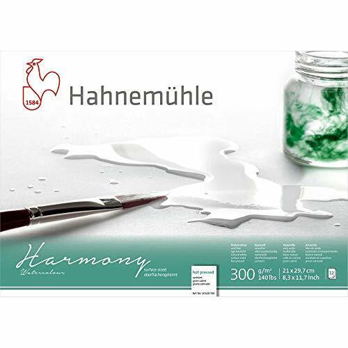 Hahnemuhle Harmony Watercolour Block Hot Press A4 (S4W)