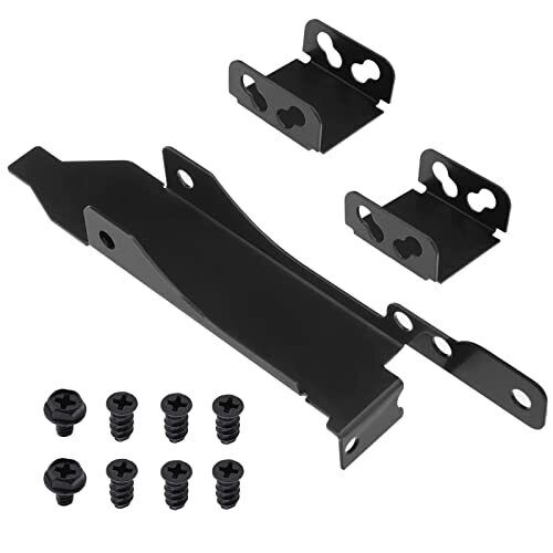 EMSea PCI Slot Staffa Dual Fan Mount Rack GPU Staffa per il montaggio di (j1L)