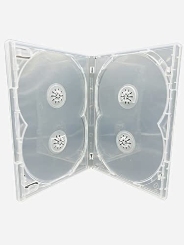 Dragon Trading Amaray Multi 4 DVD Case Multibox a 4 vie, per contenere 4 (Y1A)