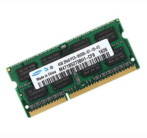 Samsung 3rd 4 GB DDR3 1066 MHz (PC3 8500) SO-DIMM da GB RAM KIT (n0Q)