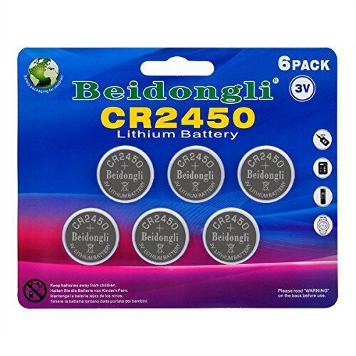 CR2450 3v lithium battery button coin cell battery for watches (h2K)