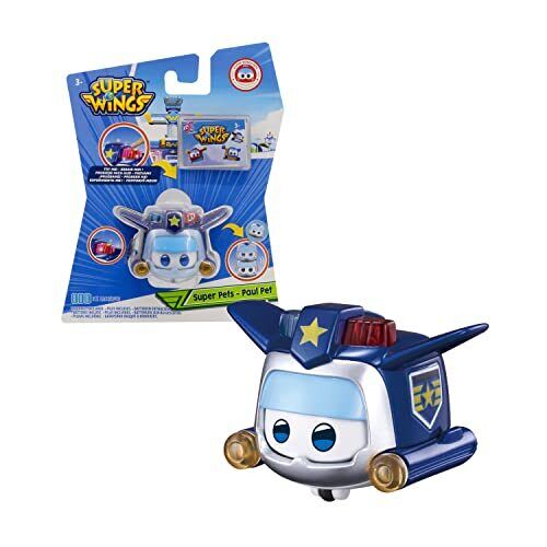Super Wings Toys for 3 4 5 6 7 8 9 Year Old Boy Girl, Paul Super Pet (f3k)