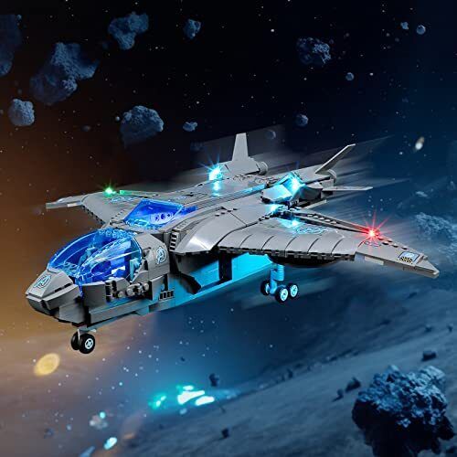 LIGHTAILING Kit di Illuminazione a LED per Lego- 76248 Il Quinjet degli (u4p)