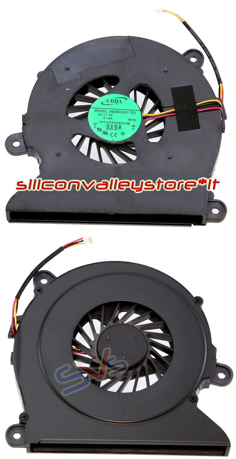 Ventola CPU Fan AB0805HX-TE3 Clevo M760, M760s