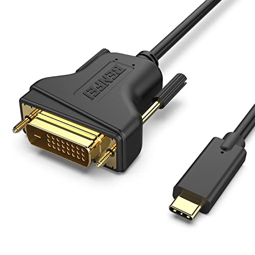 BENFEI Cavo da USB C a DVI, 1,8m Thunderbolt 3 a DVI, Compatibile con (l3y)