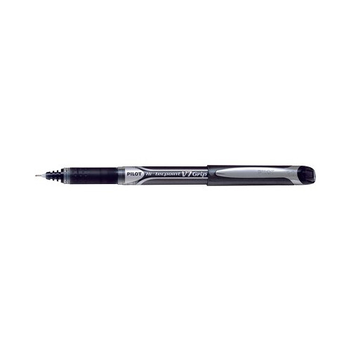 Penna Roller Hi-Techpoint V7 Grip Pilot - 0,7 mm - 006735 (Nero)