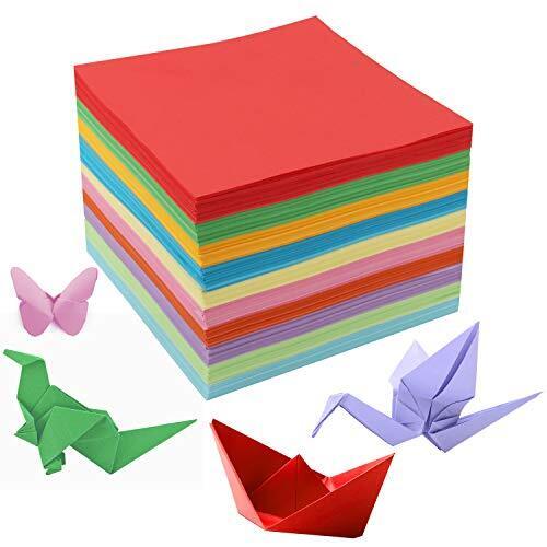 BELLE VOUS 1100 Fogli Origami Set Carta per Origami a Due Lati - Carta (t3w)