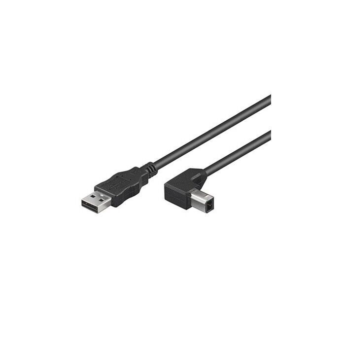 MANHATTAN Cavo USB V. 2.0  A/B Angolato mt . 1,00