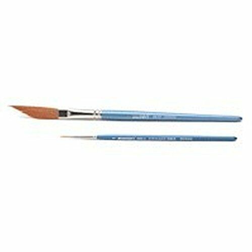 2 pennelli sintetici per pinstriping Kolibri (j3T)