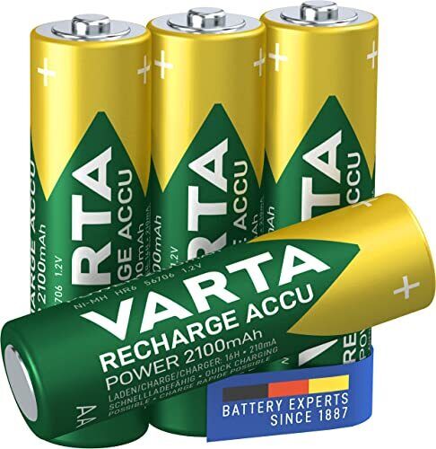 VARTA Batterie ricaricabili AA Rechargeable Accu Ready2Use precaricata (V1x)