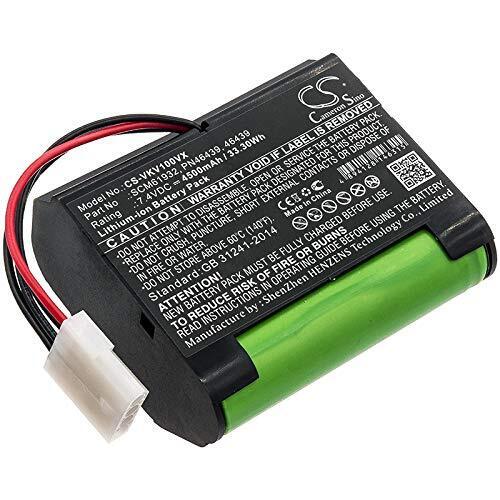 TECHTEK batterie compatibile con [Vorwerk] Kobold VR100, Kobold VX100 (I5M)