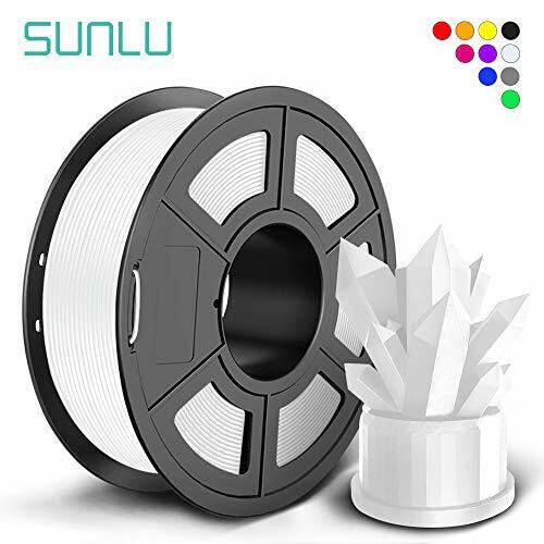 SUNLU PLA Filament 1.75mm for 3D Printer & 3D Pens, 1KG (2.2LBS) PLA (s8Q)