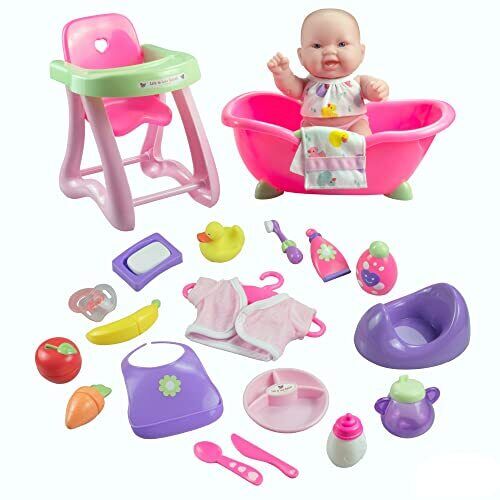 JC TOYS - Bambola Lots to Love Babies da 25 cm in vinile morbido, include (P0c)