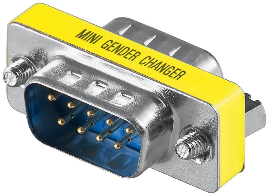 Mini Gender DB9 Male - Male
