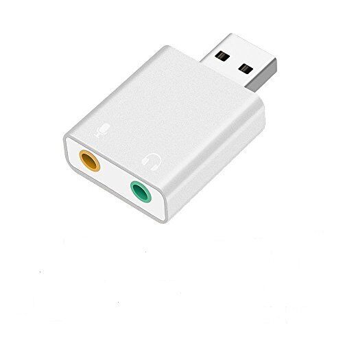 Scheda Audio USB Esterna Adattatore USB Jack 3.5mm Femal External Sound (u4u)