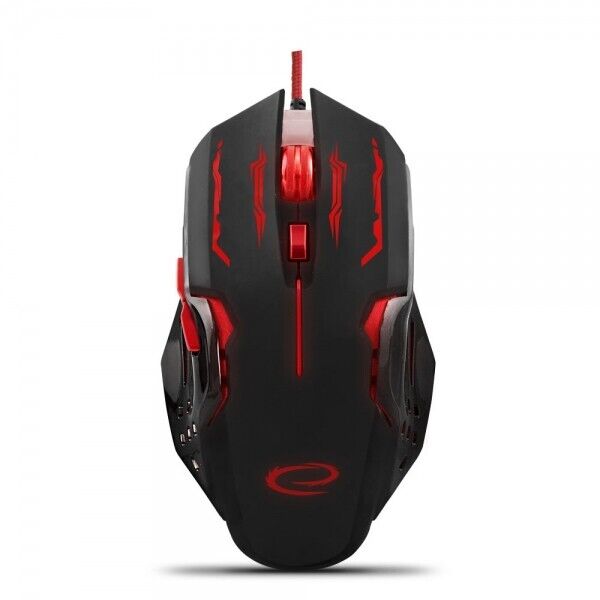 lotto stok MOUSE CABLATO PER GIOCATORI 6D OPT. USB MX403 APACHE ROSSO