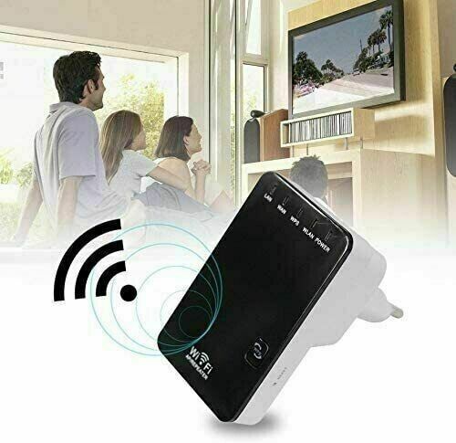 WIRELESS-N MINI ROUTER CON AP MODE RIPETITORE DI SEGNALE WIFI 300Mbps