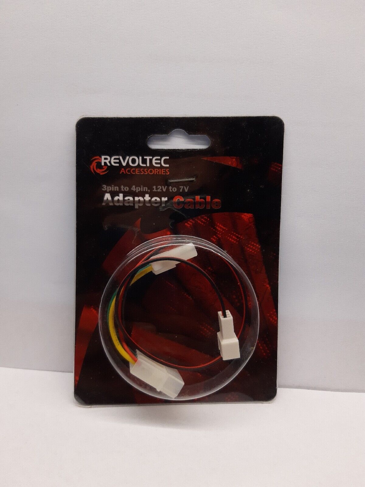 Adattatore Alimentazione Molex 3 Pin per Ventola PC Revoltec 12v a 7v