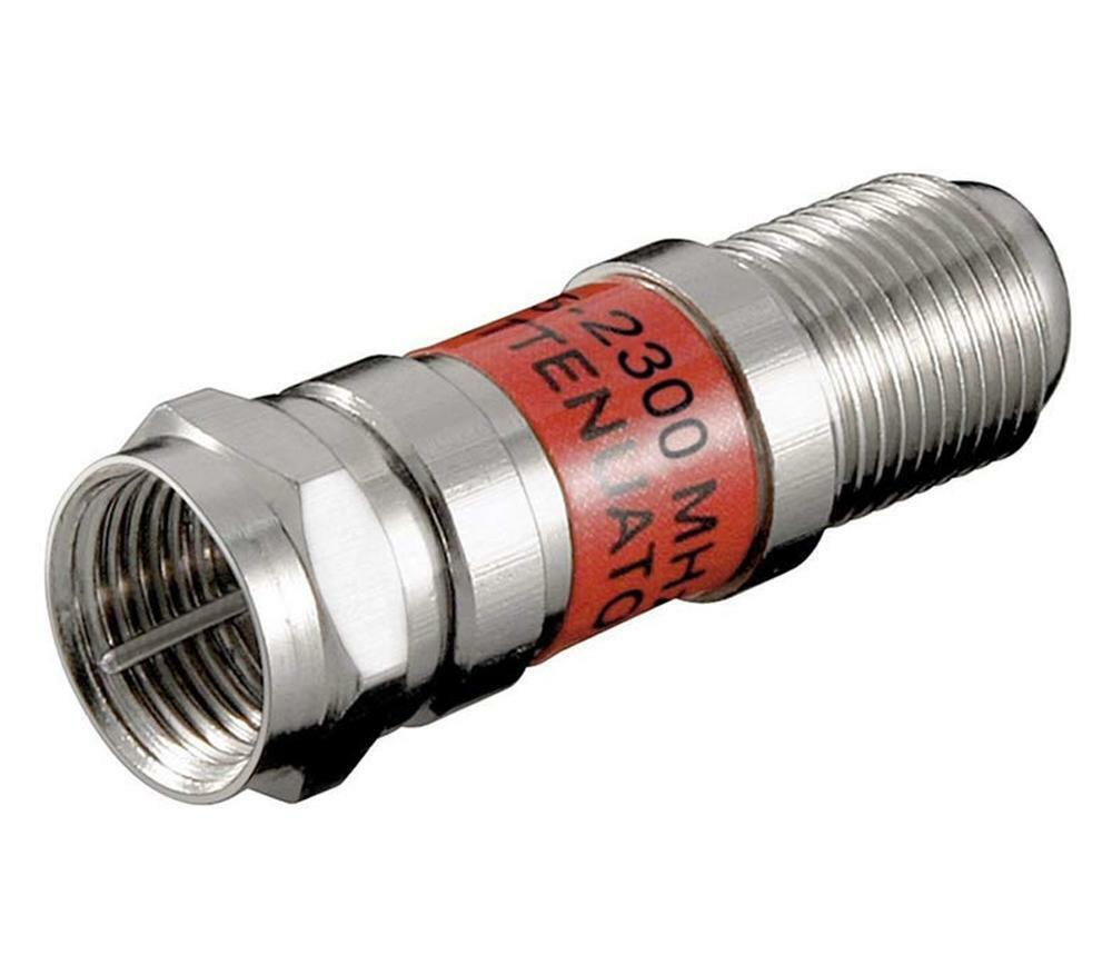 Goobay Attenuatore SAT 20dB F/F Maschio/Femmina