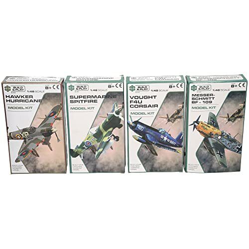 A to Z 4 modelli da combattimento WW11 - scala 1:48 (Y1l)