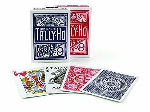 Mazzo TALLY-HO Circle Blu (US Playing Card Company) (g1S)
