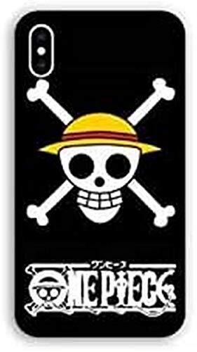 Coque pour iphone X/XS Manga One Piece Tete de Mort (v9L)