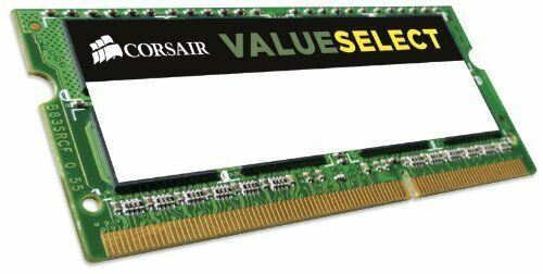 Corsair CMSO4GX3M1C1333C9 Value Select Modulo di Memoria da 4 GB, DDR3L, (e8B)