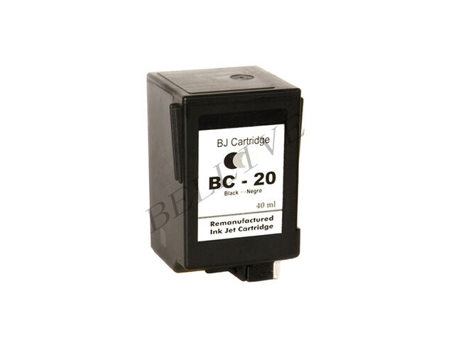 CARTUCCIA RIGENERATO PER CANON BC-20 BJC 2110  BJC 2115   BJC 2120  BJC 4000