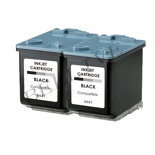 2 CARTUCCE  RIGENERATO STAMPANTE PER SAMSUNG INK-M41 SF 375 / SF 370 / SF 375TP