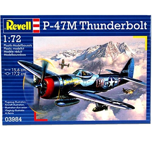 Revell-P-47 M Thunderbolt Modellino da Montare-Cacciabombardiere, (P2S)