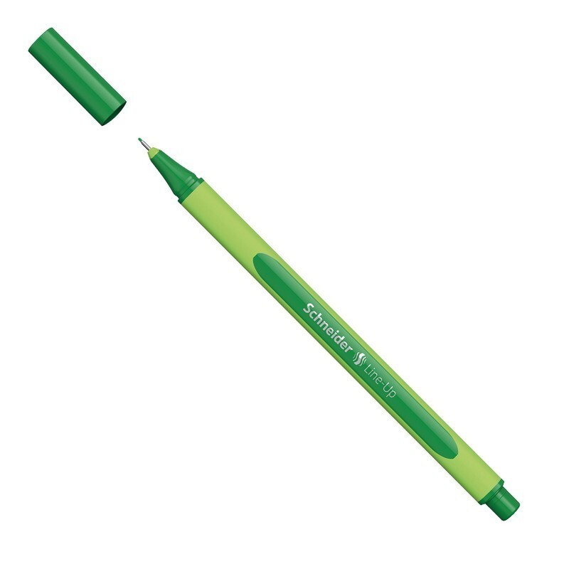 Fineliner Line-Up - punta 0.4 mm - Verde Abete - Schneider (10 Pz)