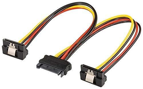 PremiumCord - Splitter per Dischi rigidi HDD, Spina SATA su 2 Prese SATA, (e2S)